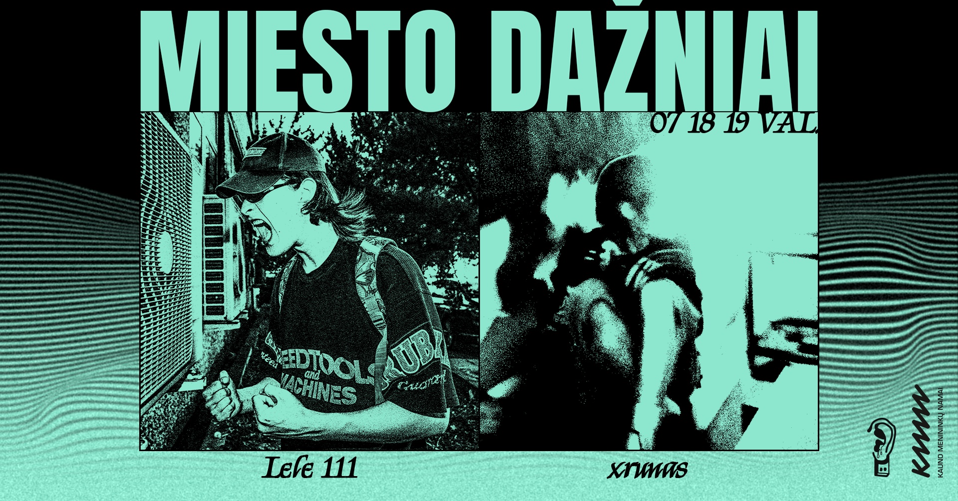 MIESTO DAŽNIAI ∶∶ xrunas x lele111 | Kauno menininkų namai